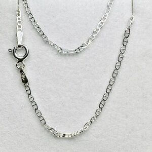 925 Mariner Link Bracelet - Sterling Silver 1.59mm 7”